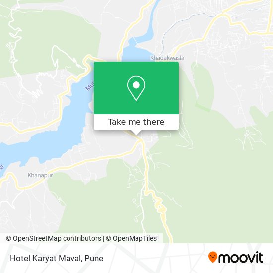 Hotel Karyat Maval map