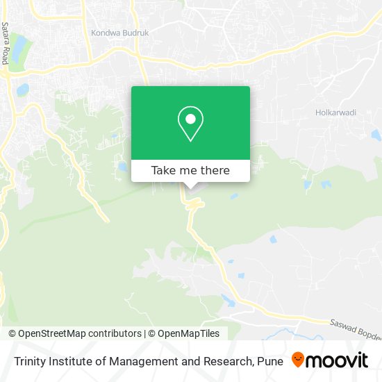 Trinity Institute of Management and Research map