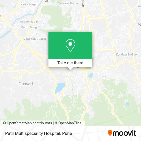 Patil Multispeciality Hospital map