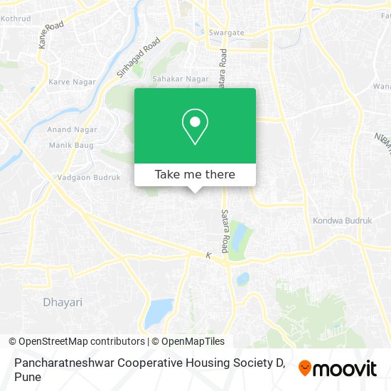 Pancharatneshwar Cooperative Housing Society D map