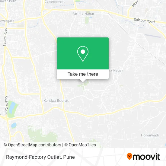 Raymond-Factory Outlet map