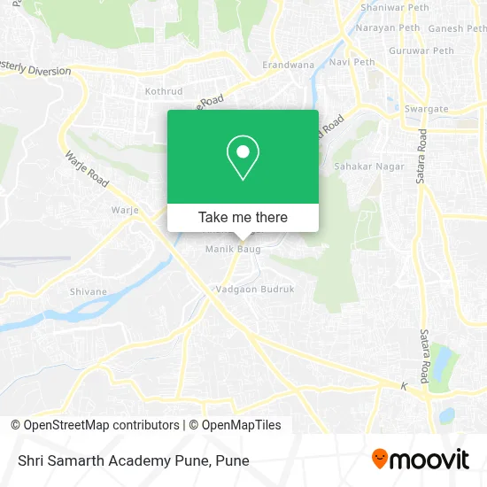 Shri Samarth Academy Pune map