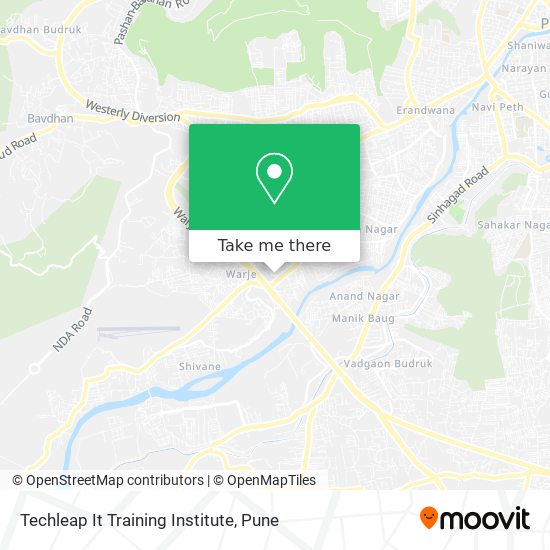Techleap It Training Institute map