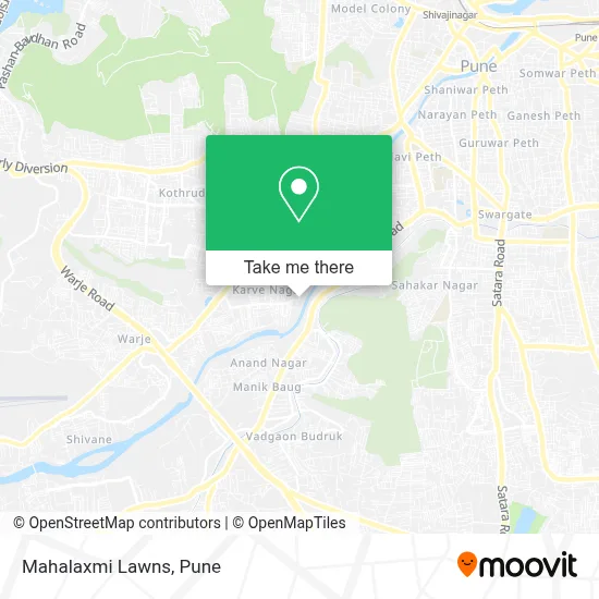 Mahalaxmi Lawns map