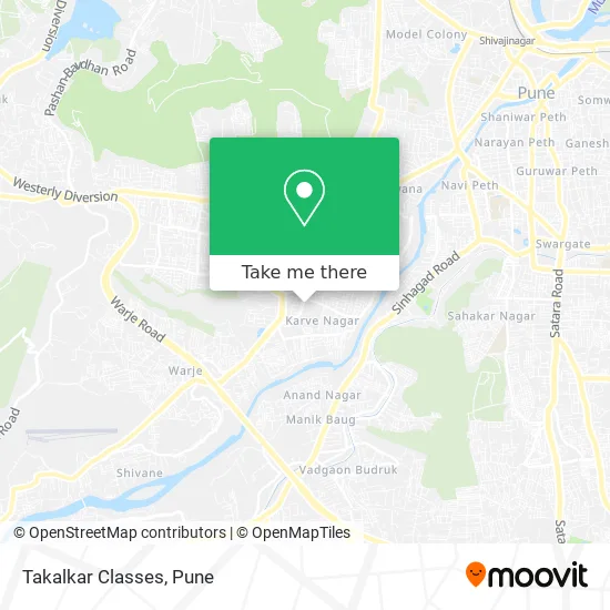 Takalkar Classes map