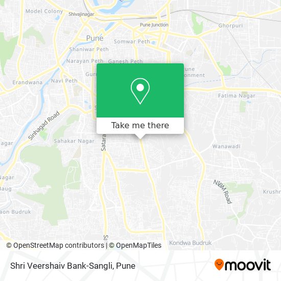 Shri Veershaiv Bank-Sangli map