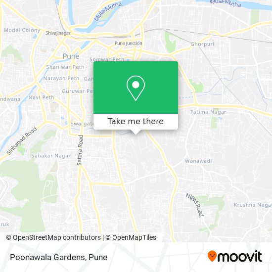 Poonawala Gardens map