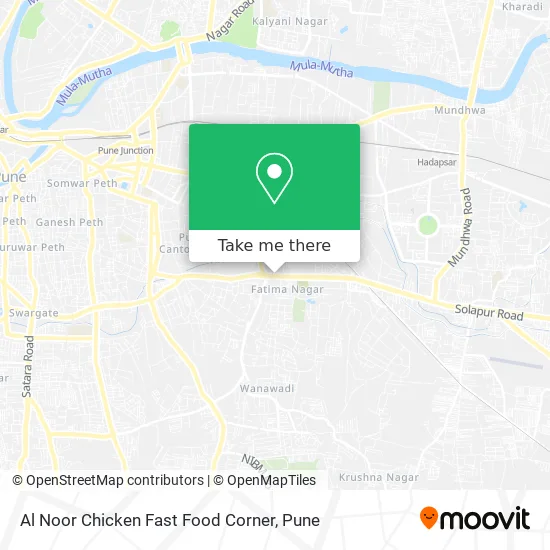 Al Noor Chicken Fast Food Corner map