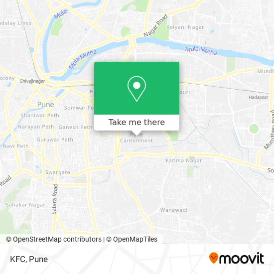KFC map