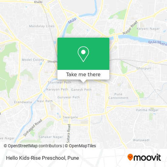 Hello Kids-Rise Preschool map
