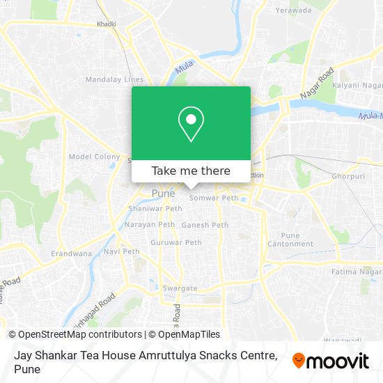 Jay Shankar Tea House Amruttulya Snacks Centre map