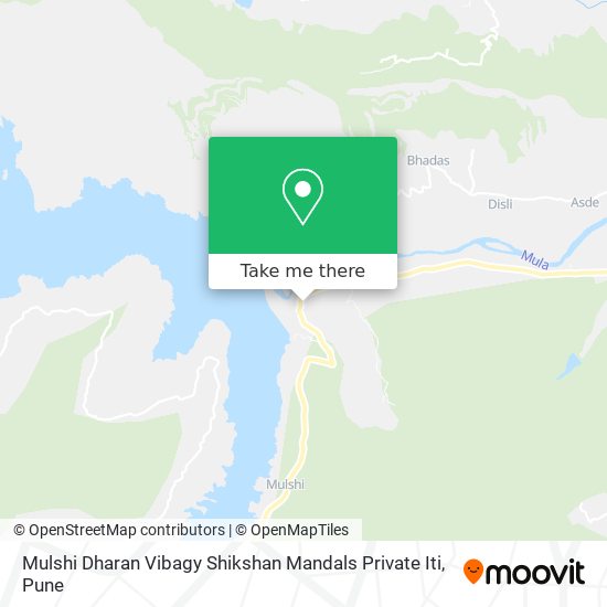 Mulshi Dharan Vibagy Shikshan Mandals Private Iti map