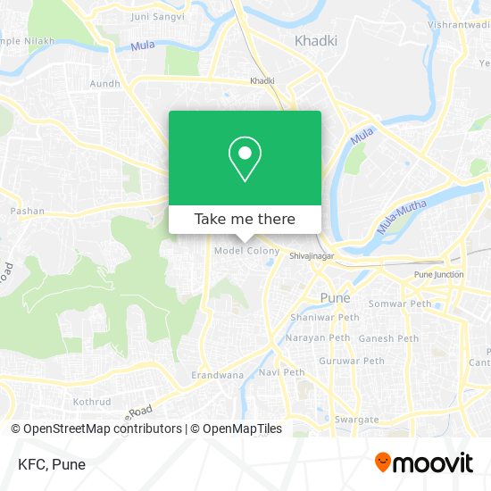 KFC map