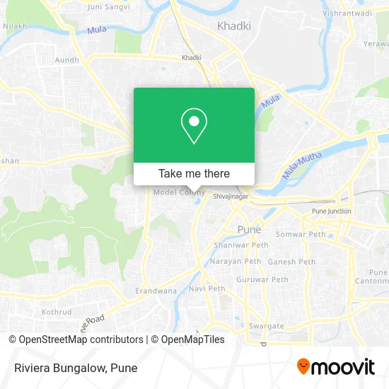 Riviera Bungalow map