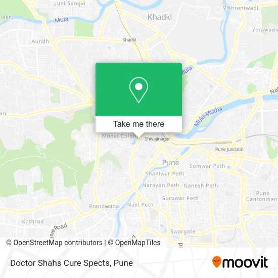 Doctor Shahs Cure Spects map