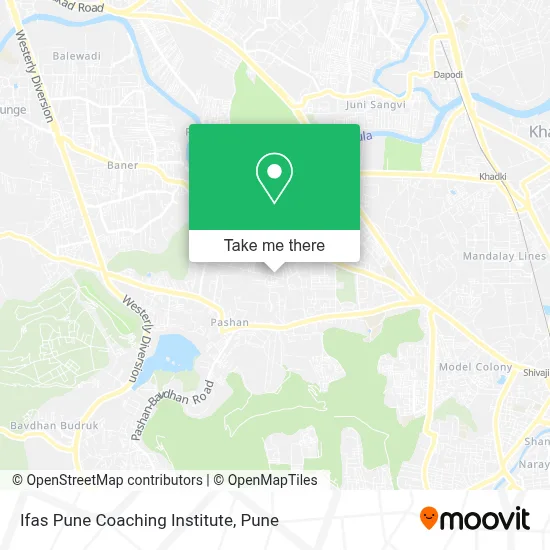 Ifas Pune-Coaching Institute map