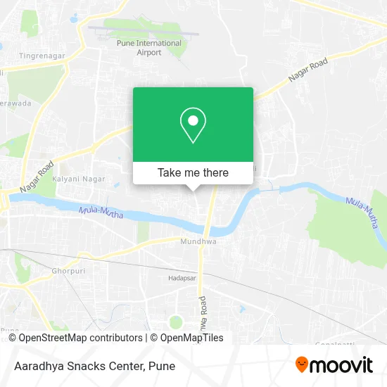 Aaradhya Snacks Center map