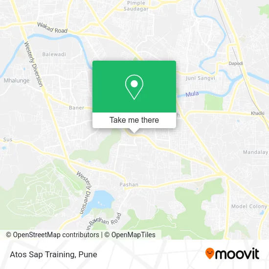 Atos Sap Training map