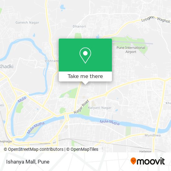 Ishanya Mall map