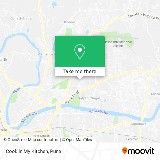 Cook in My Kitchen map