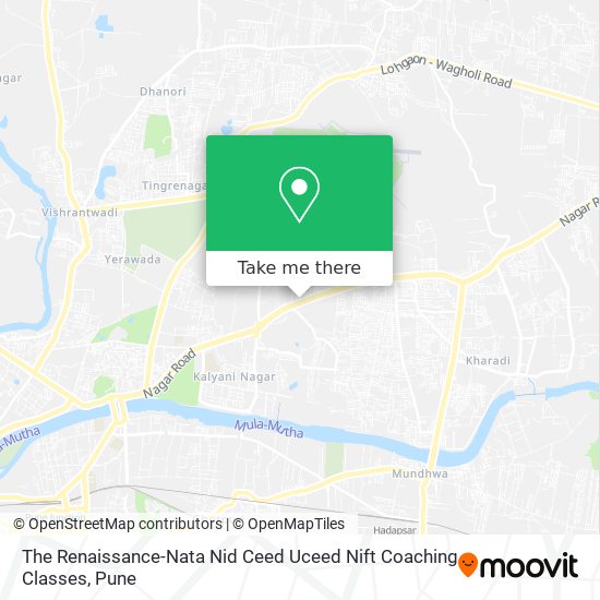 The Renaissance-Nata Nid Ceed Uceed Nift Coaching Classes map