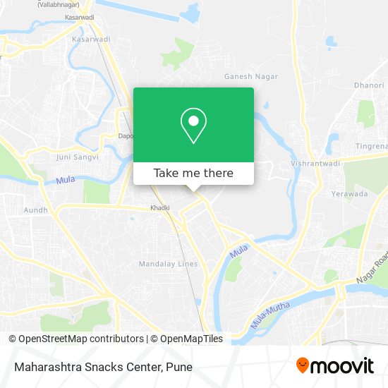 Maharashtra Snacks Center map