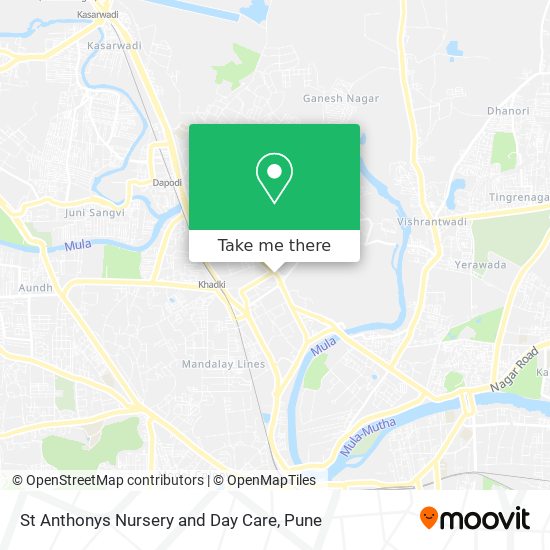 St Anthonys Nursery and Day Care map