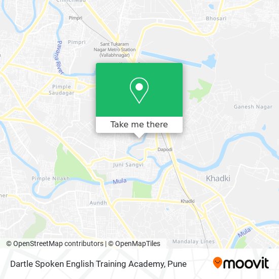 Dartle Spoken English Training Academy map