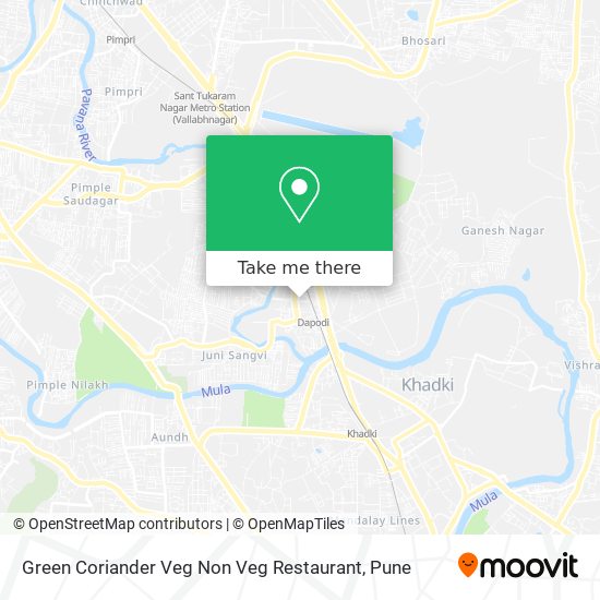 Green Coriander Veg Non Veg Restaurant map