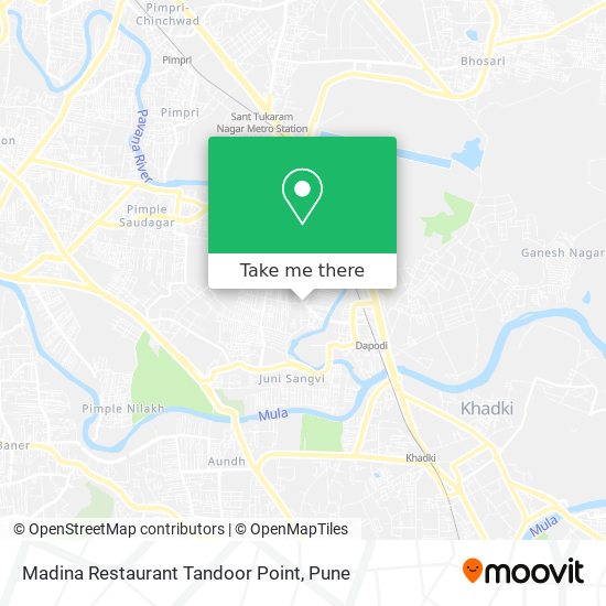 Madina Restaurant Tandoor Point map