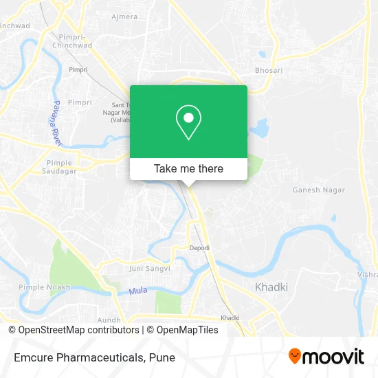 Emcure Pharmaceuticals map