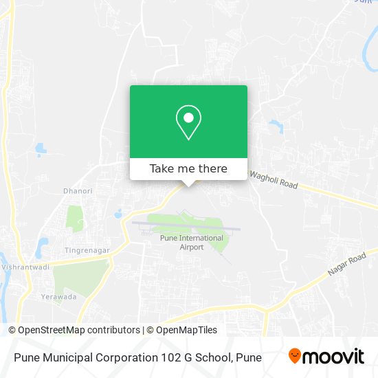 Pune Municipal Corporation 102 G School map