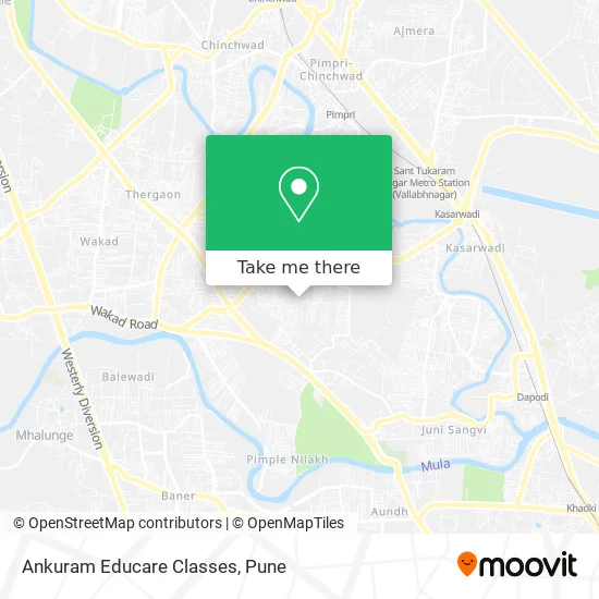 Ankuram Educare Classes map