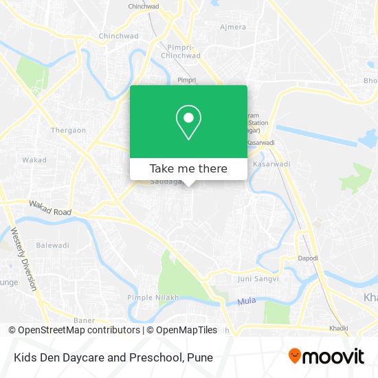 Kids Den Daycare and Preschool map
