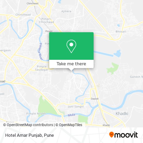 Hotel Amar Punjab map