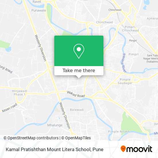 Kamal Pratishthan Mount Litera School map