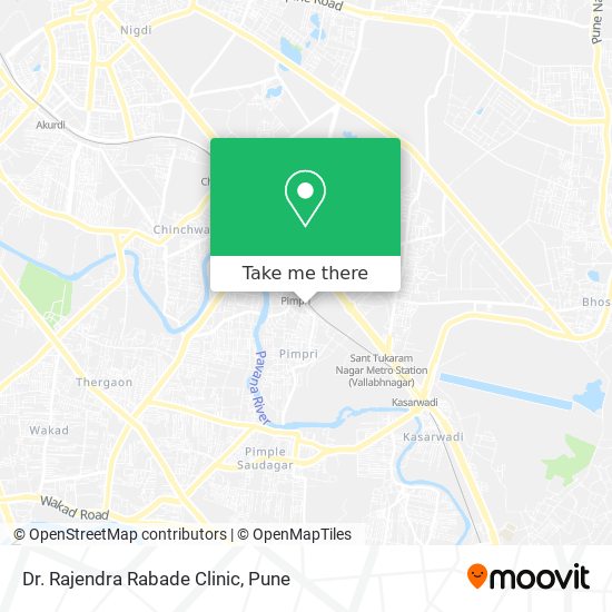 Dr. Rajendra Rabade Clinic map