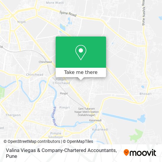 Valina Viegas & Company-Chartered Accountants map