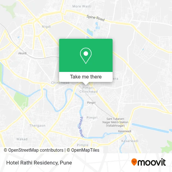 Hotel Rathi Residency map