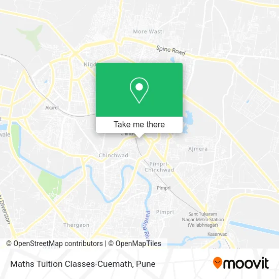 Maths Tuition Classes-Cuemath map