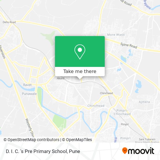 D. I. C. 's Pre Primary School map