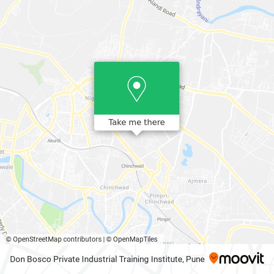 Don Bosco Private Industrial Training Institute map