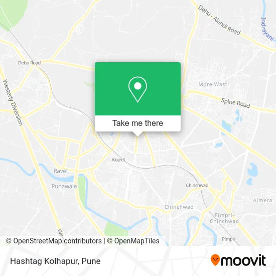 Hashtag Kolhapur map