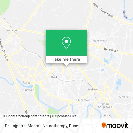 Dr. Lajpatrai Mehra's Neurotherapy map