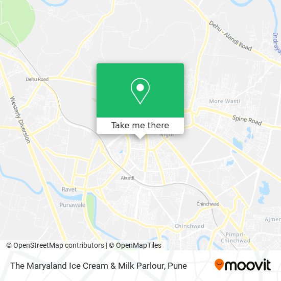 The Maryaland Ice Cream & Milk Parlour map