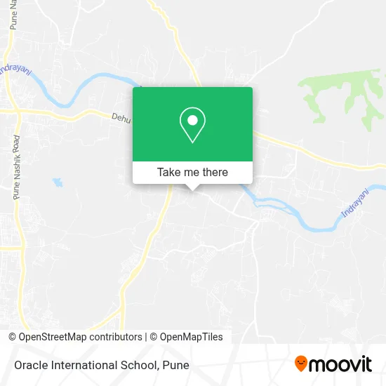 Oracle International School map