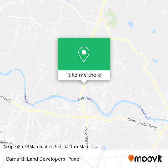 Samarth Land Developers map