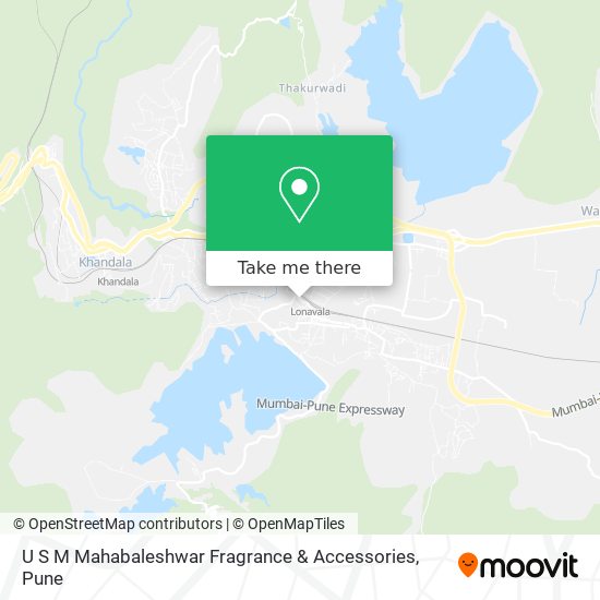 U S M Mahabaleshwar Fragrance & Accessories map