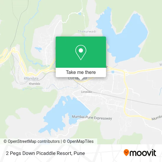 2 Pegs Down Picaddle Resort map