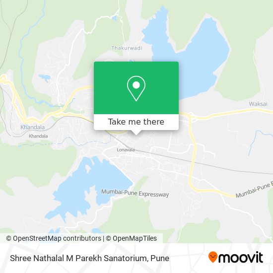 Shree Nathalal M Parekh Sanatorium map